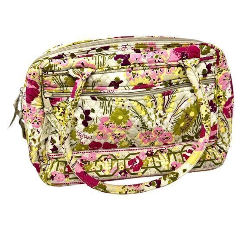 Vera‎ Bradley Make Me Blush Top Handle Cottagecore Cotta Zippered Hand Bag